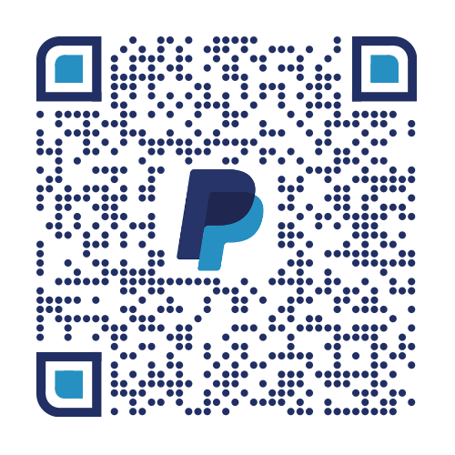 PayPal donation QR code